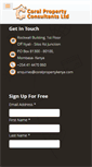Mobile Screenshot of coralpropertykenya.com